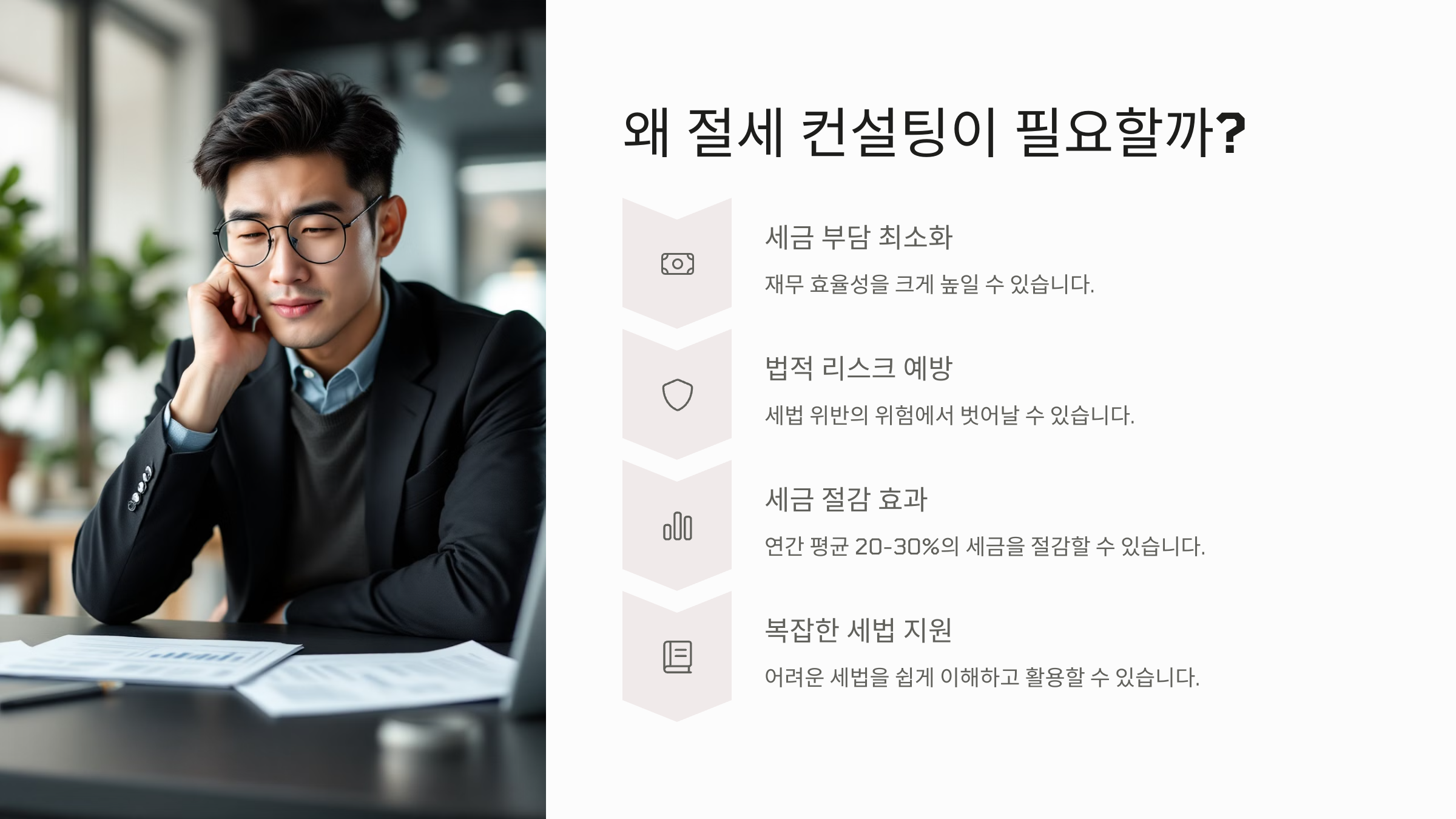 왜 절세 컨설팅이 필요할까?