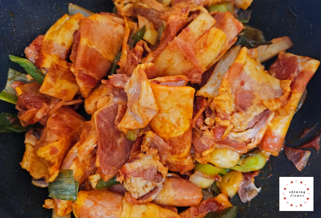 돼지고기두부찌개-돼지고기 양념에 재워두기