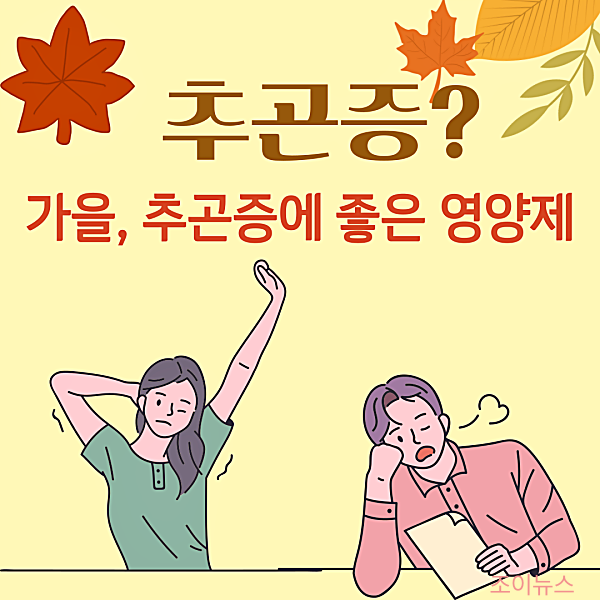 추곤증에 좋은 영양제 5가지 추천