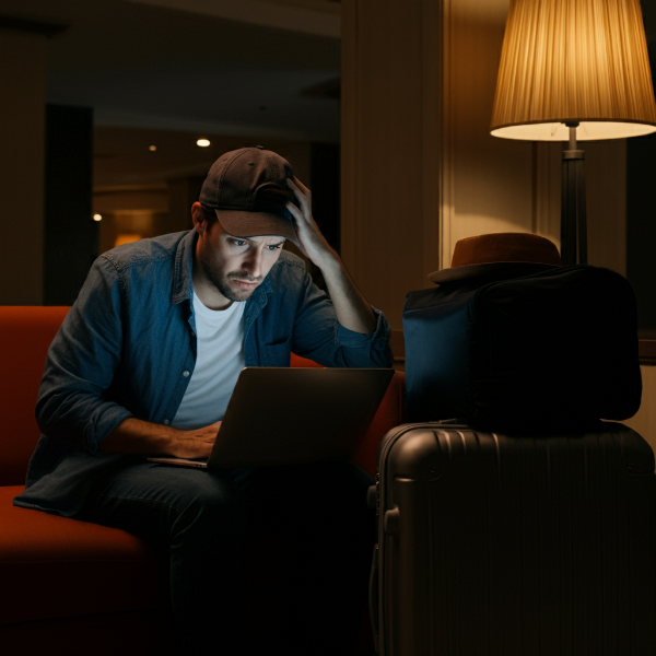 숙박과 교통편 재조정