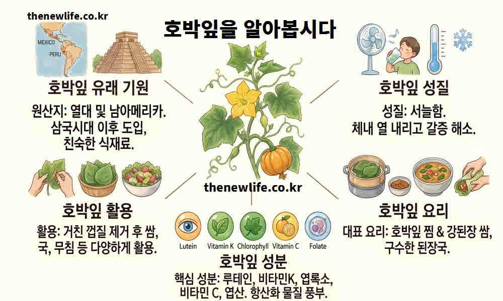 호박잎 효능 기본정보