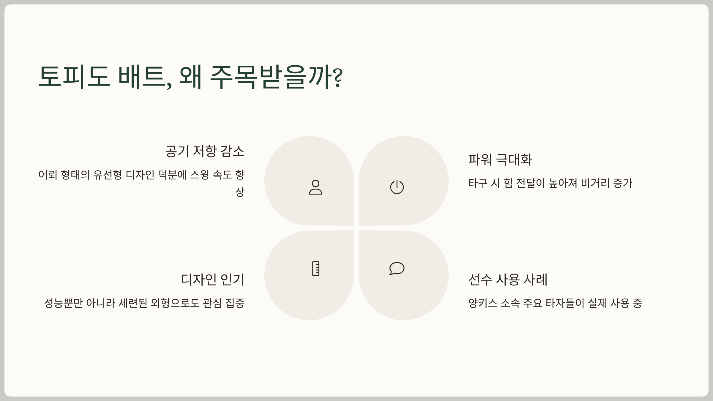 토피도 배트, 왜 주목받을까?