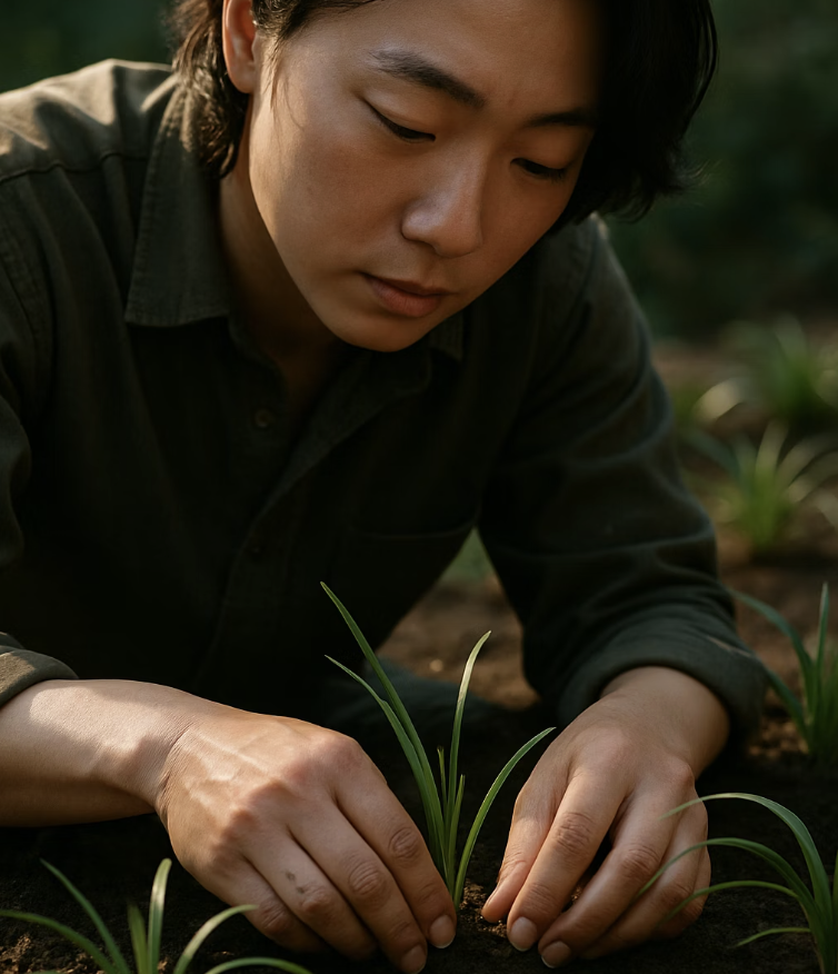 성공적인 첫걸음&amp;#44; 옮겨 심기