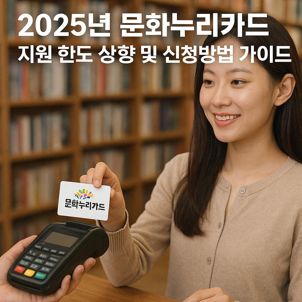 2025 문화누리카드 지원 한도 상향
