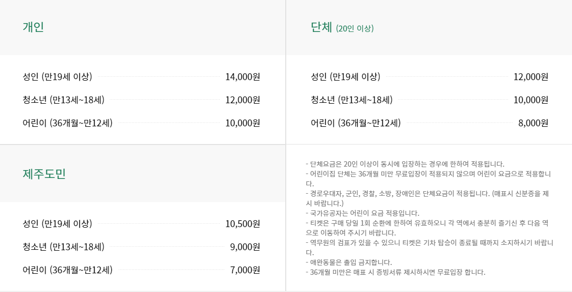 제주도 가볼만한 곳 추천