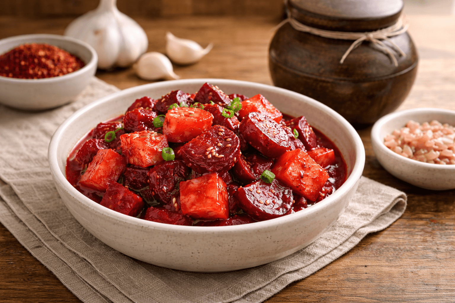 비트김치: 발효와 색감이 살아있는 한국형 응용법