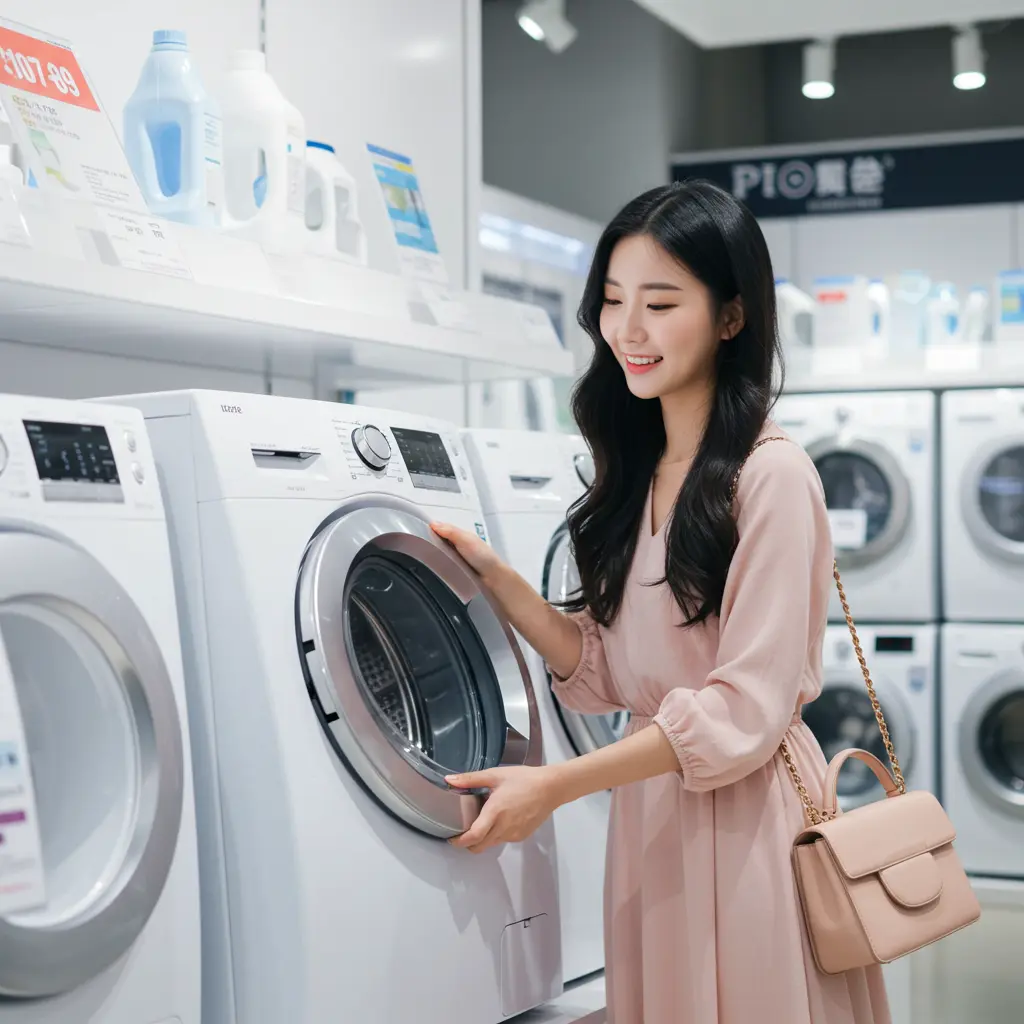 1์ธ ๊ฐ๊ตฌ ์์ฉ๋ ๋ธ๋์ธ์ ๊ณ ๋ฅด๋ ์ฌ์ฑ์๋ชจ์ต