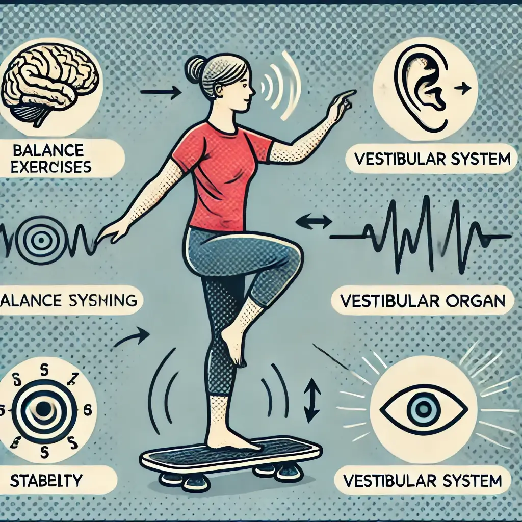 균형 감각 향상을 위한 전정 시스템 훈련 – 낙상 예방과 스포츠 퍼포먼스 개선