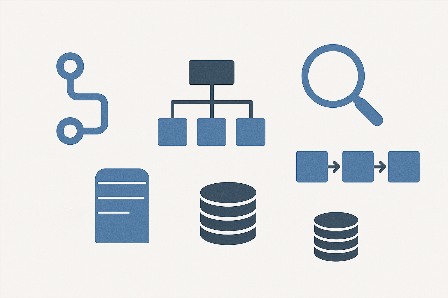 질서와 흐름으로 구성된 데이터 구조의 언어