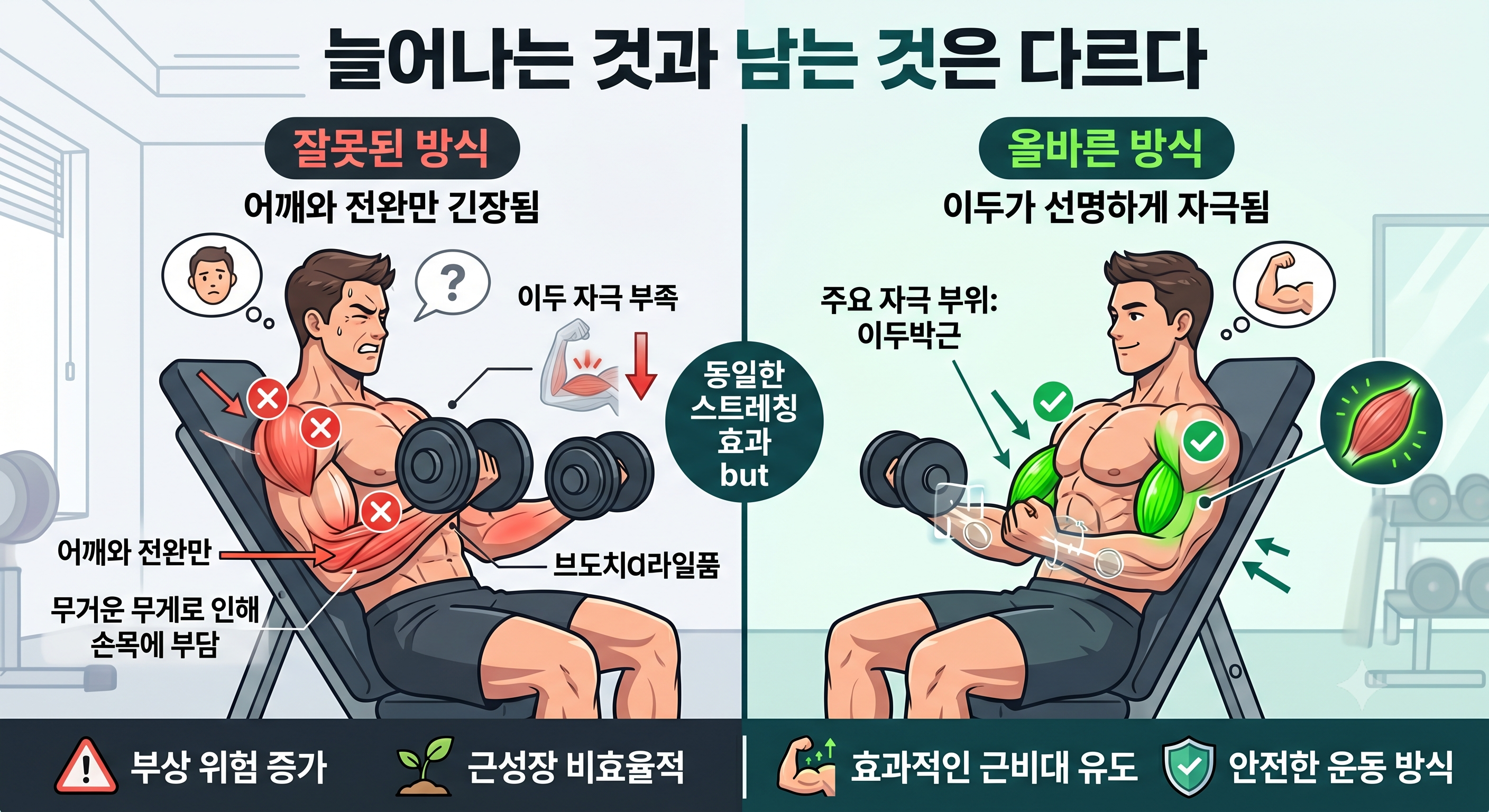 늘어나는 것과 남는 것은 다르다