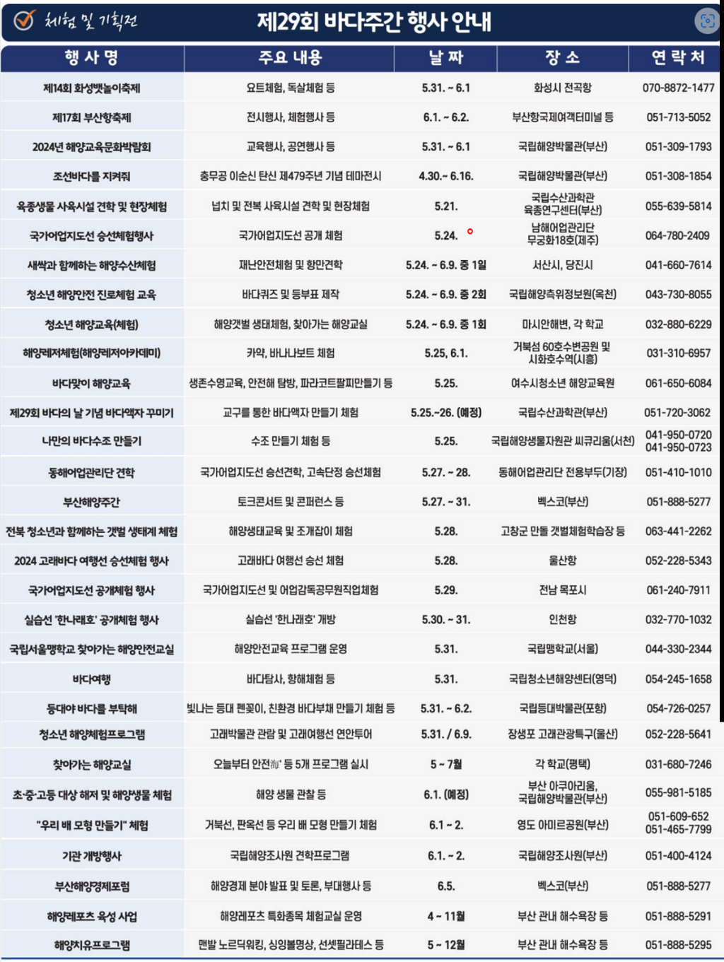 제29회-바다주간-행사안내표
