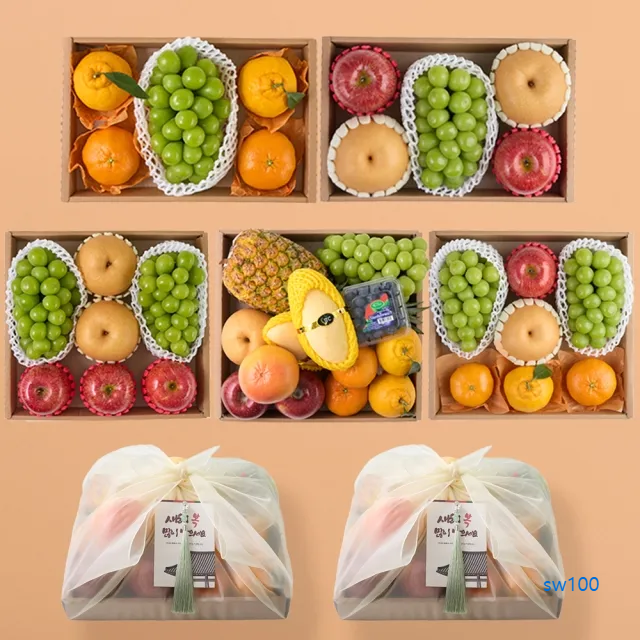 프리미엄 과일 전문 브랜드 델푸릇 가이드 (샤인머스켓, 배, 사과부터 혼합과일 선물세트까지)