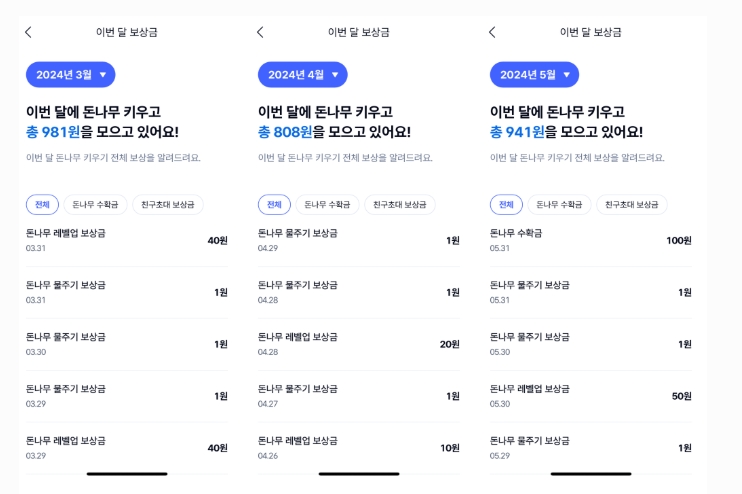 케이뱅크 돈나무 키우기