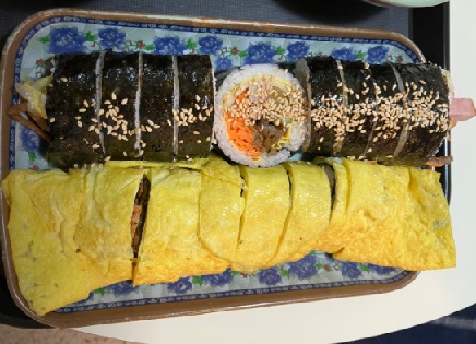 김밥두줄