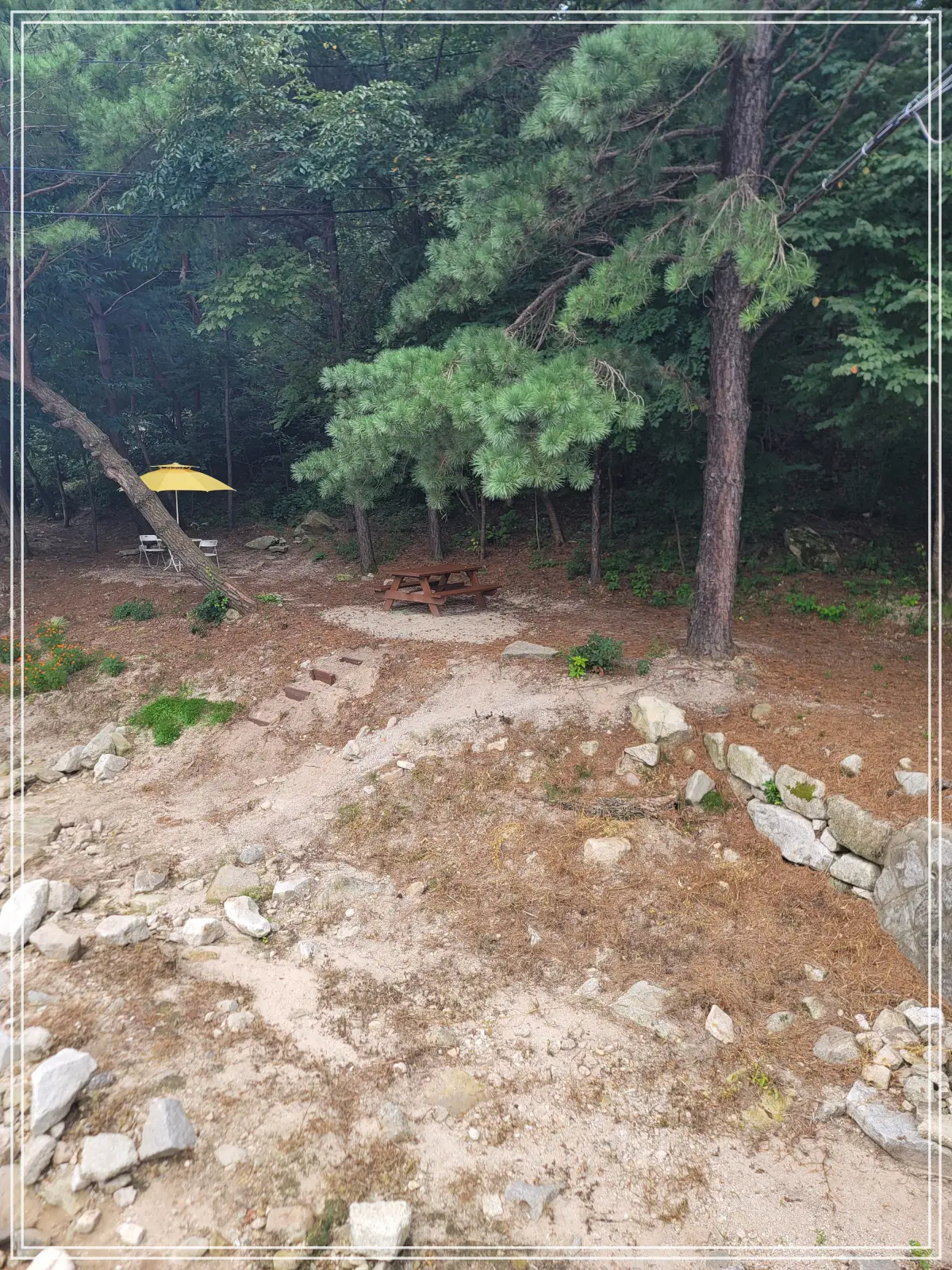 포천-청계저수지-둘레길-쉼터