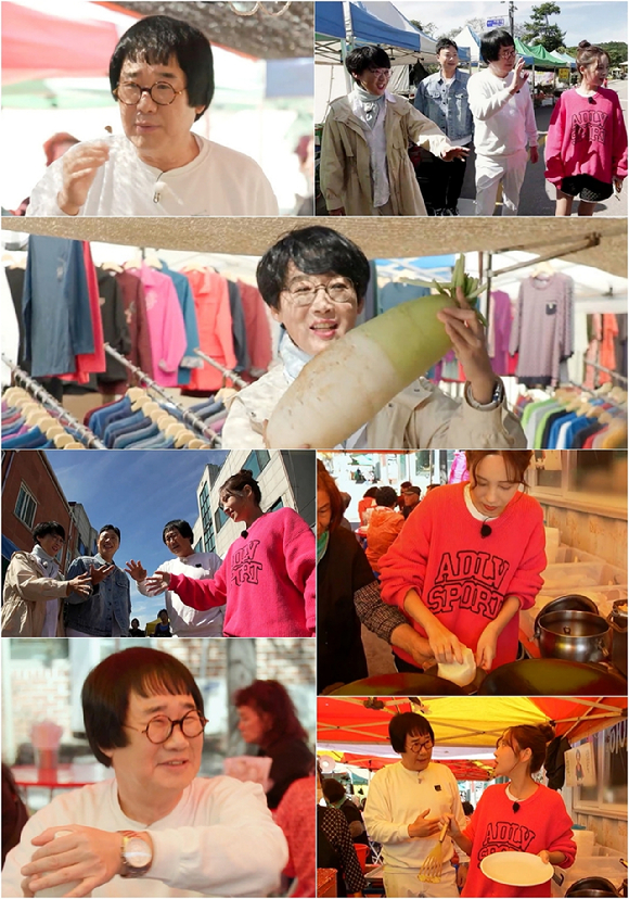 &#39;깐죽포차&#39; 사장 최양락이 포차 안주 벤치마킹에 도전한다.[사진=MBN]