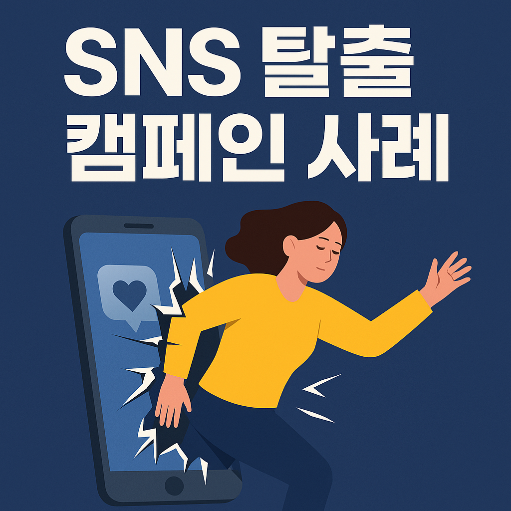 SNS 탈출 캠페인 사례