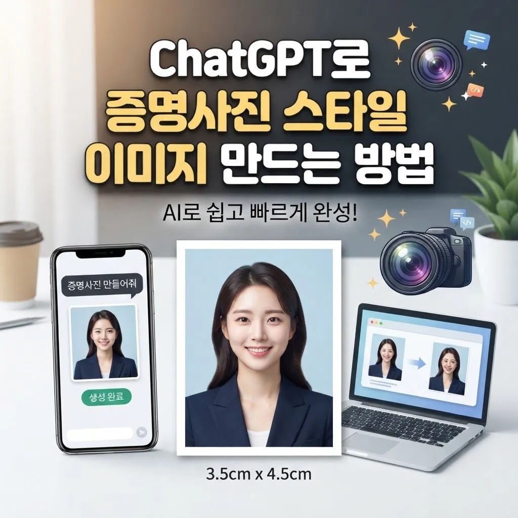 ChatGPT로 증명사진 스타일 이미지 만드는 방법