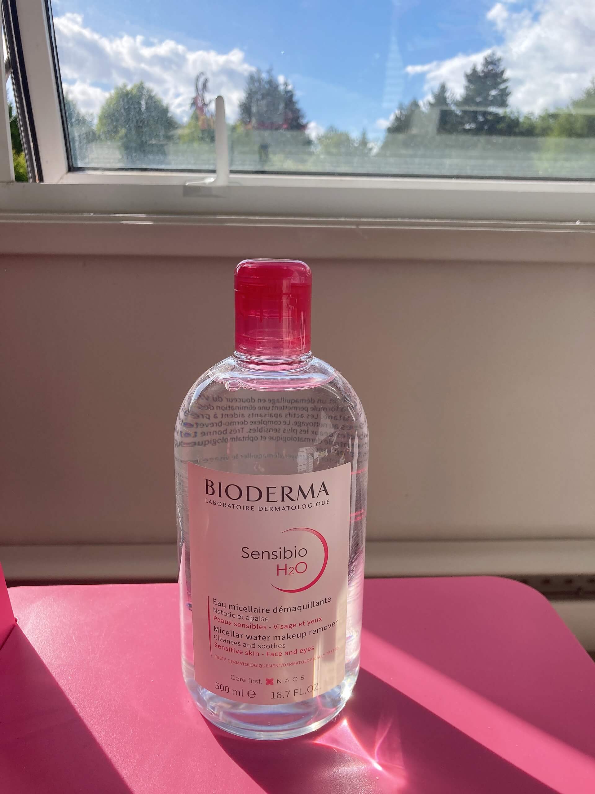 바이오더마 센시비오 H2O 사용샷