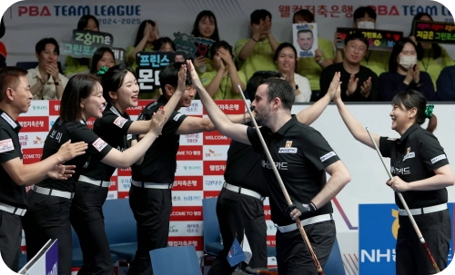 팀리그 3라운드 NH농협카드 그린포스 단독 선두! 경기 결과 중계 우승 순위