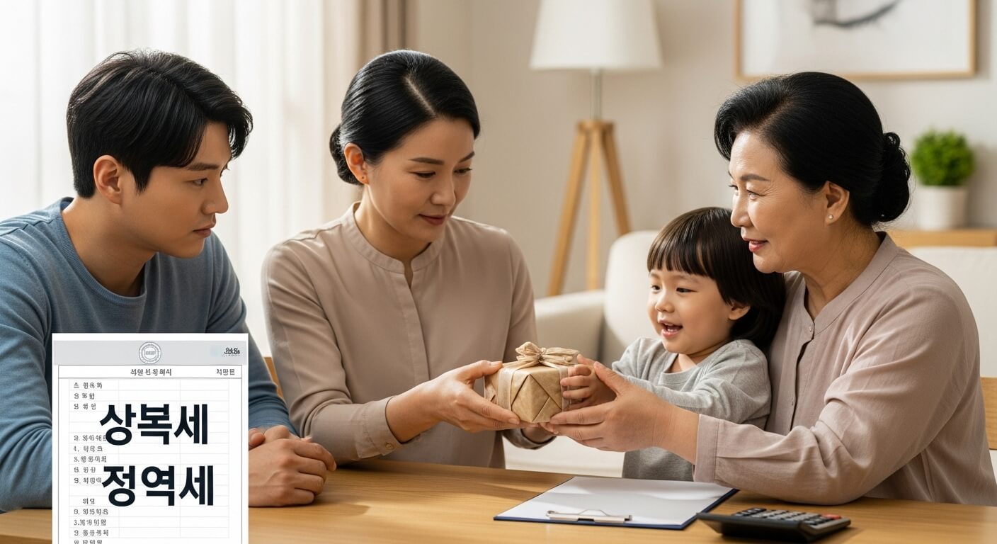 손자 증여세 면제 한도액