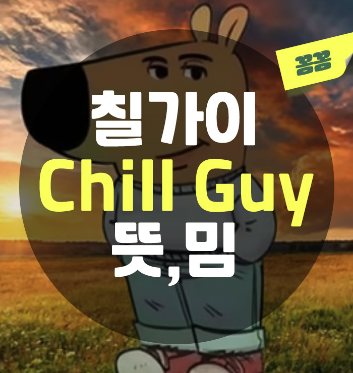 칠가이(chill guy)