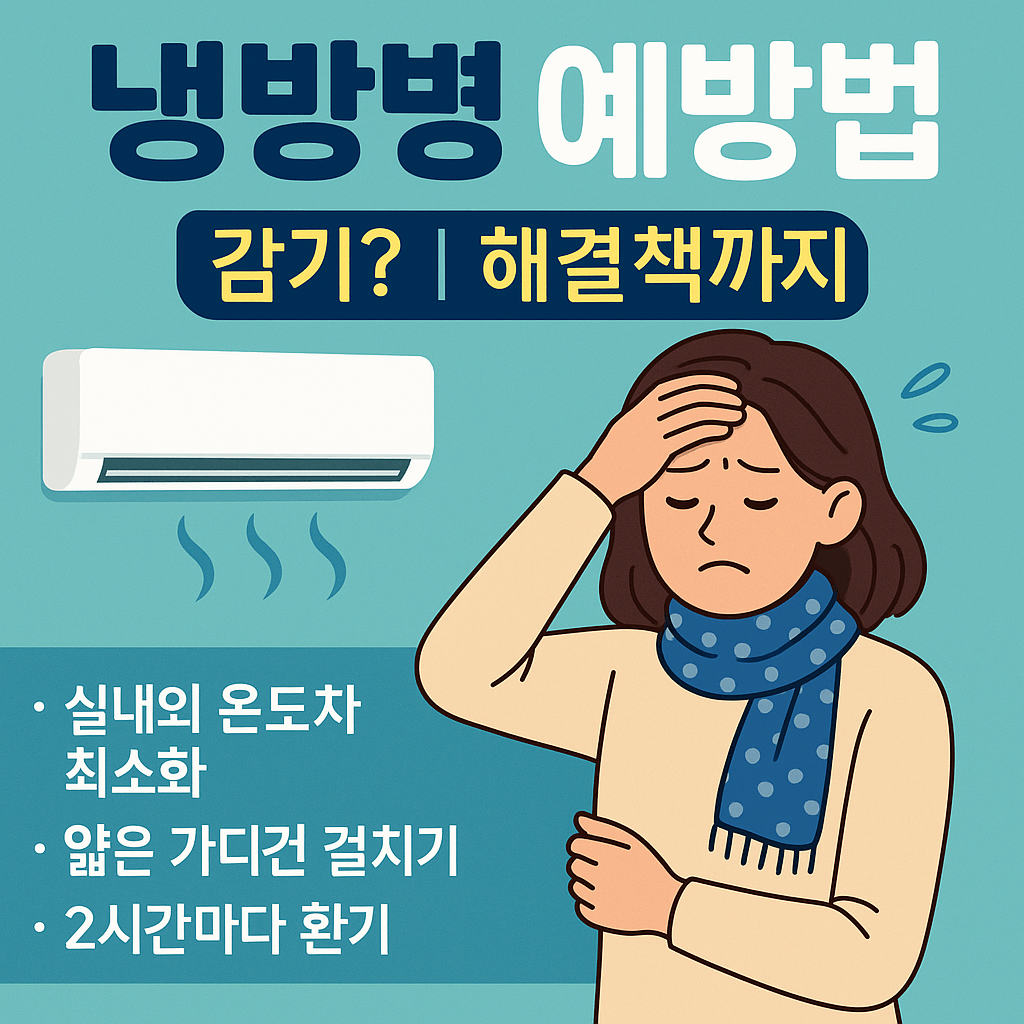 냉방병 예방법