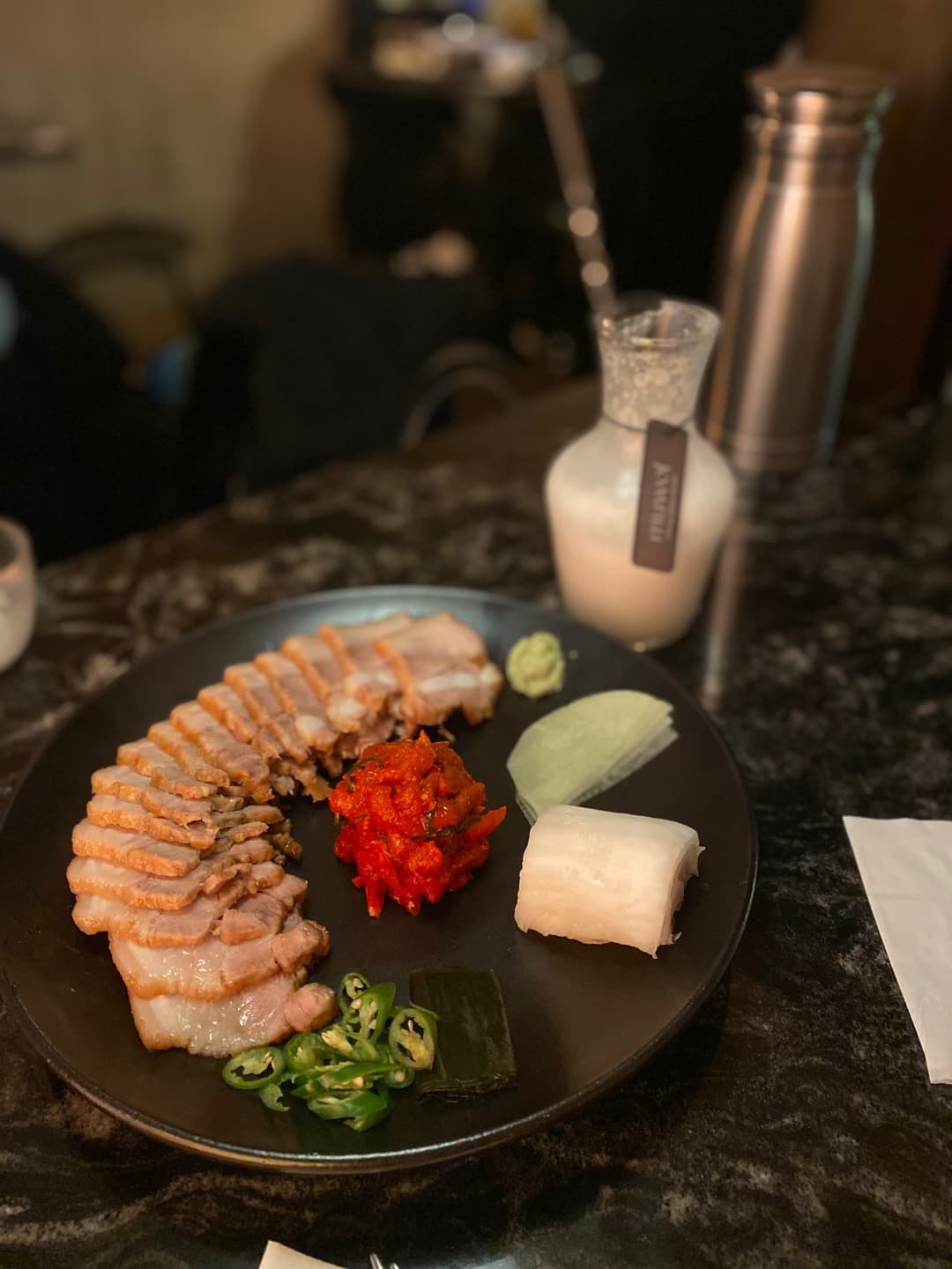 무월 대표 안주 보쌈