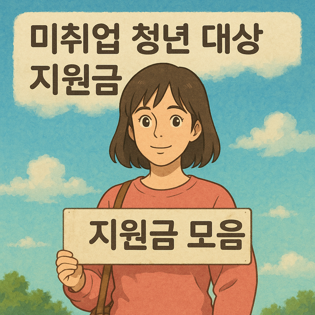 미취업 청년 대상 지원금 모음