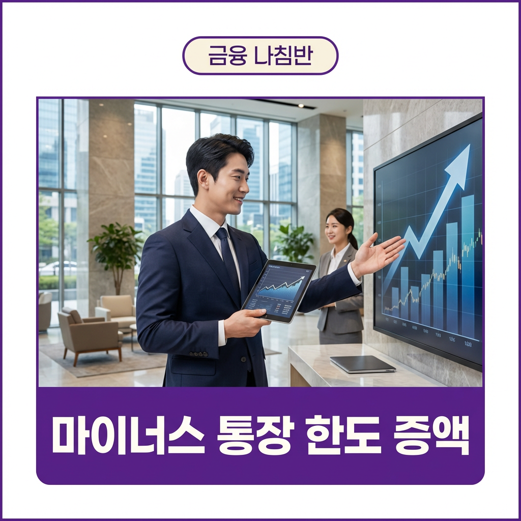 마이너스 통장 한도 증액 01