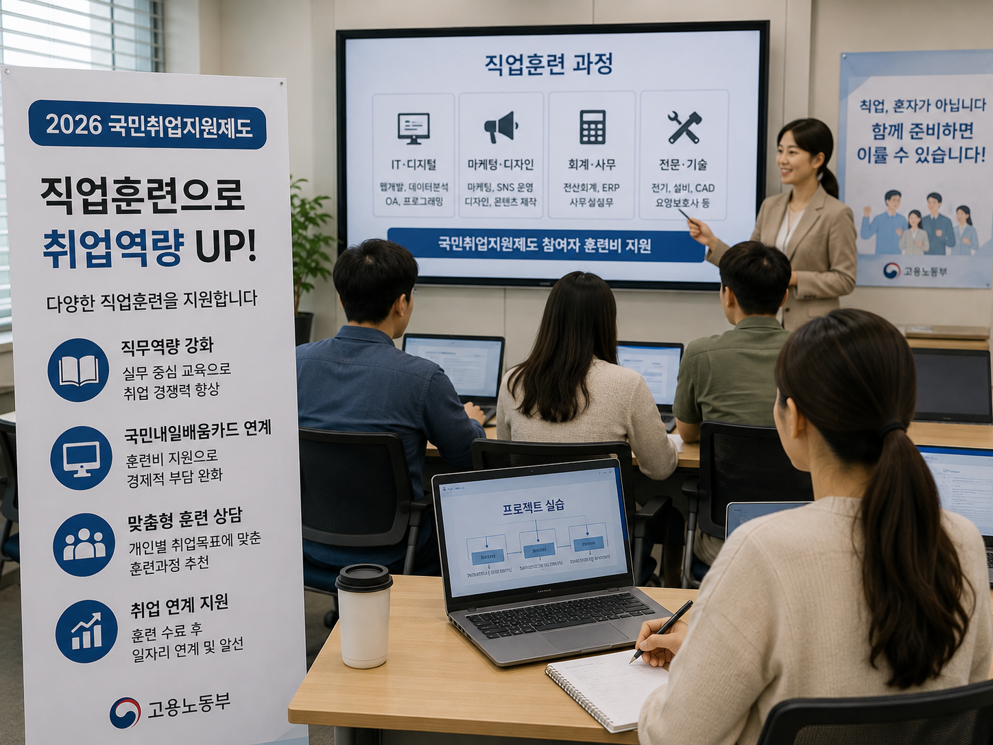 직업훈련으로 취업역량