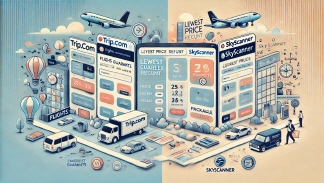 트립닷컴 vs 스카이스캐너 비교 분석