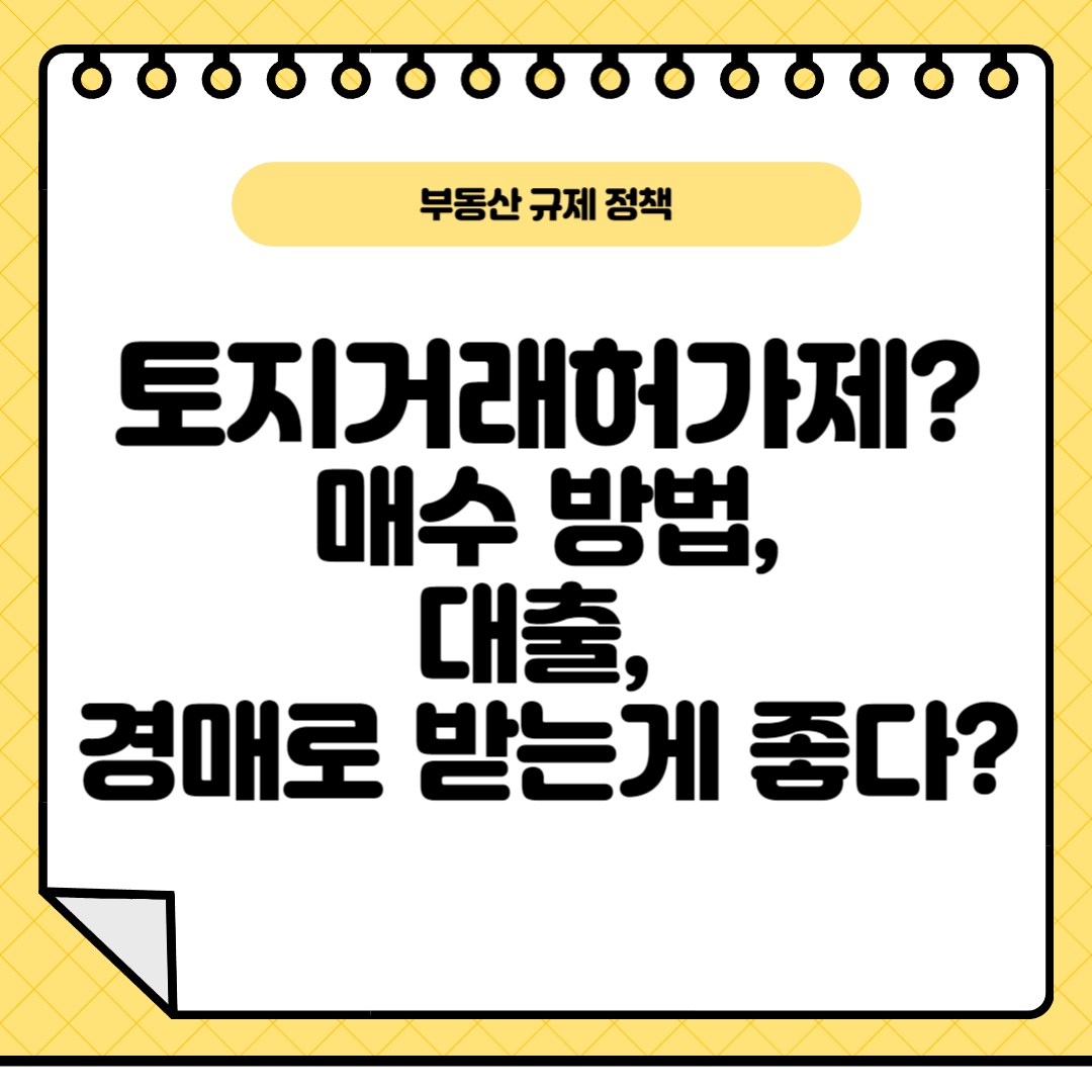토지거래허가제