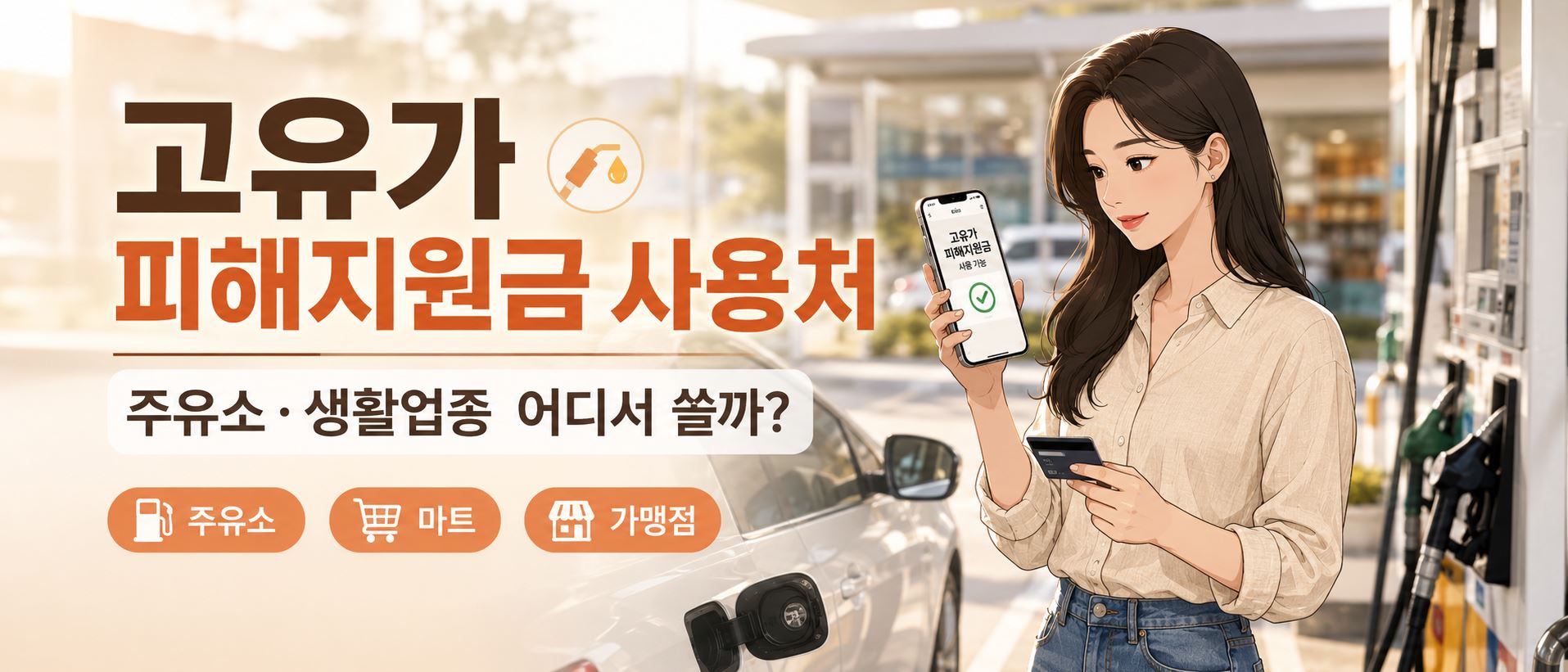 고유가 피해지원금 사용처조회