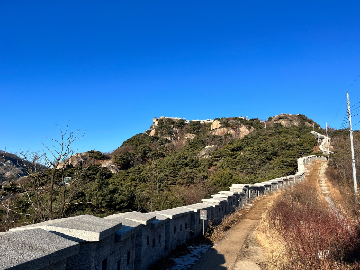 성벽길 따라 등산 3