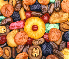 말린 과일의 매력과 영양소