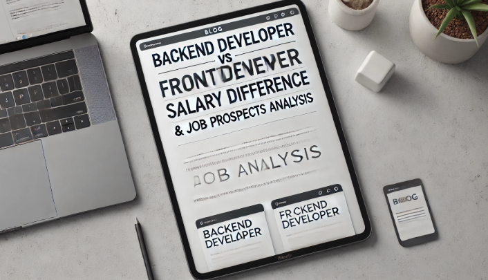 백엔드 개발자와 프론트엔드 개발자 연봉차이
