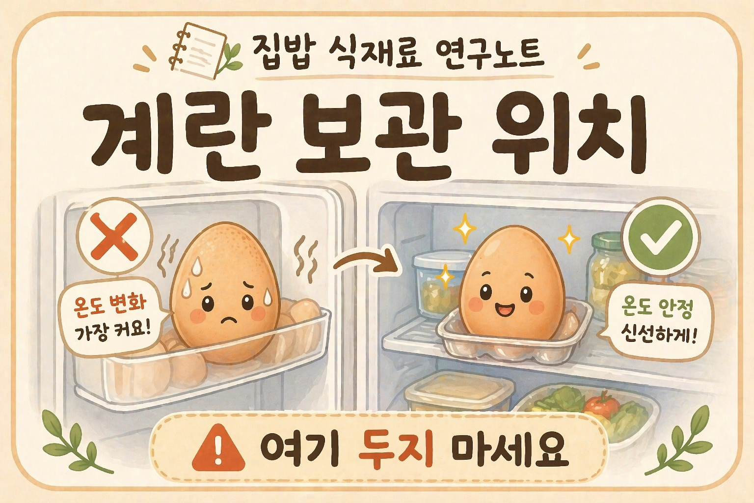 계란 보관 위치
