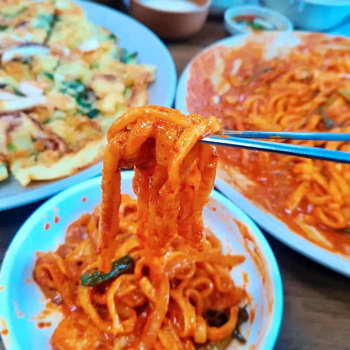 안산 단원구 대부도 맛집 바지락 볶음칼국수