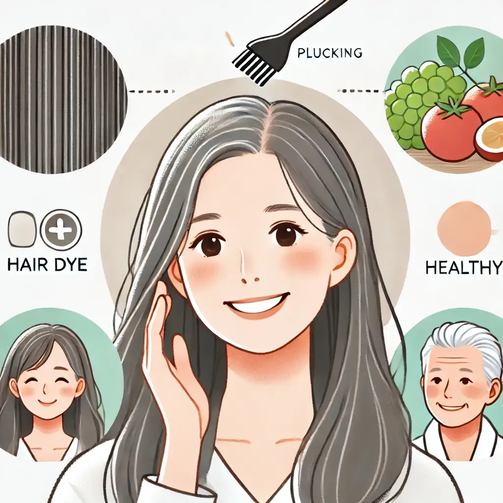 흰머리 관리 방법