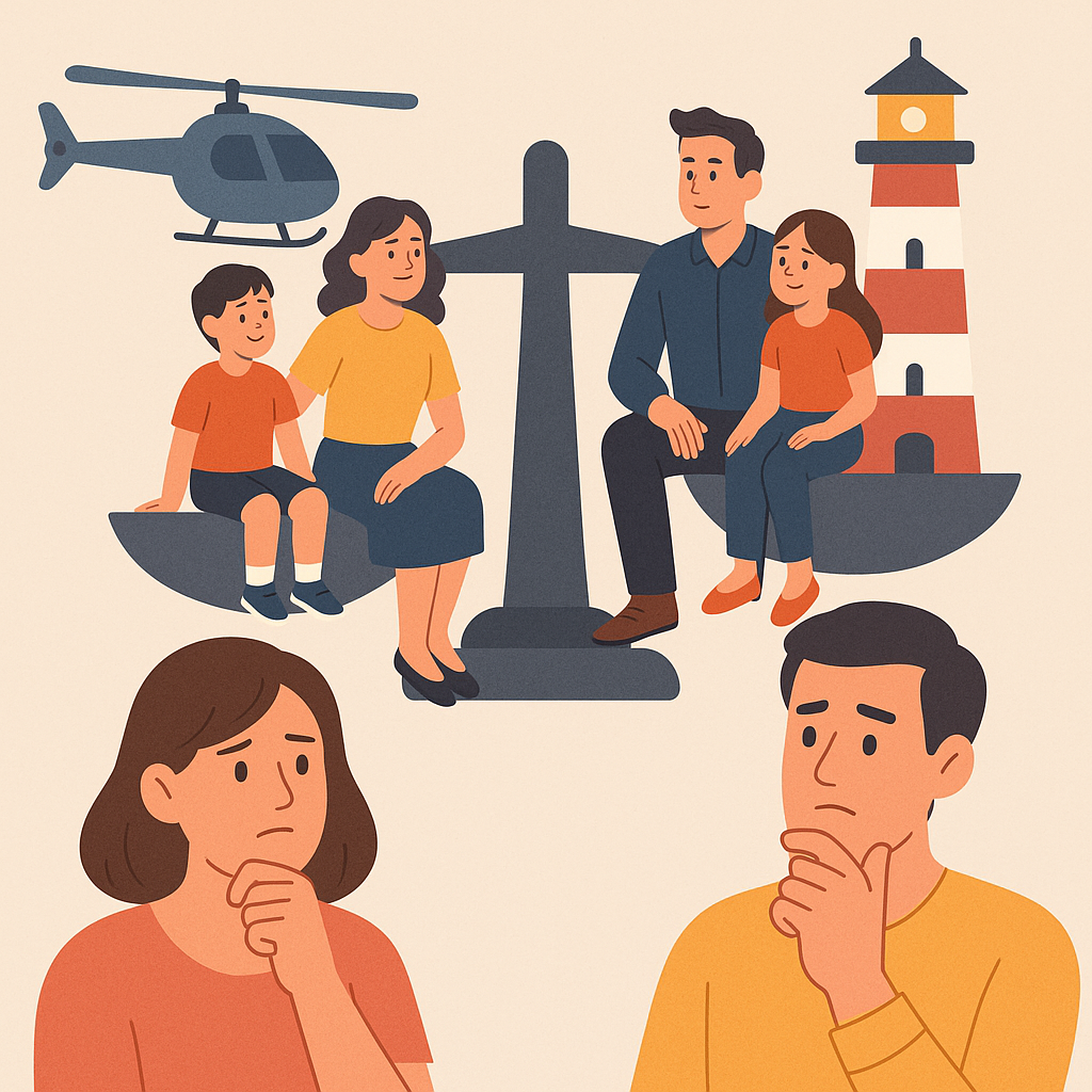 헬리콥터일까, 등대일까? 내 아이에 맞는 육아 유형 찾기에 대한 이미지