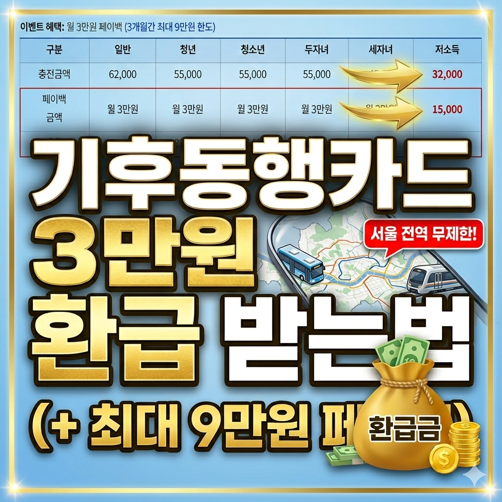 기후동행카드 3만원