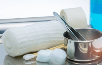 상처가 잘 낫지 않음