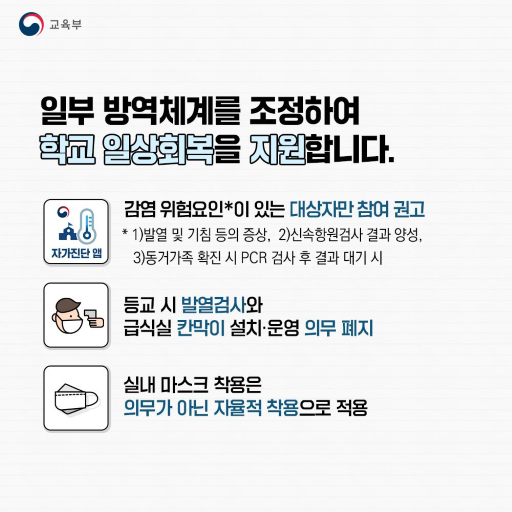 코로나19학교방역지침