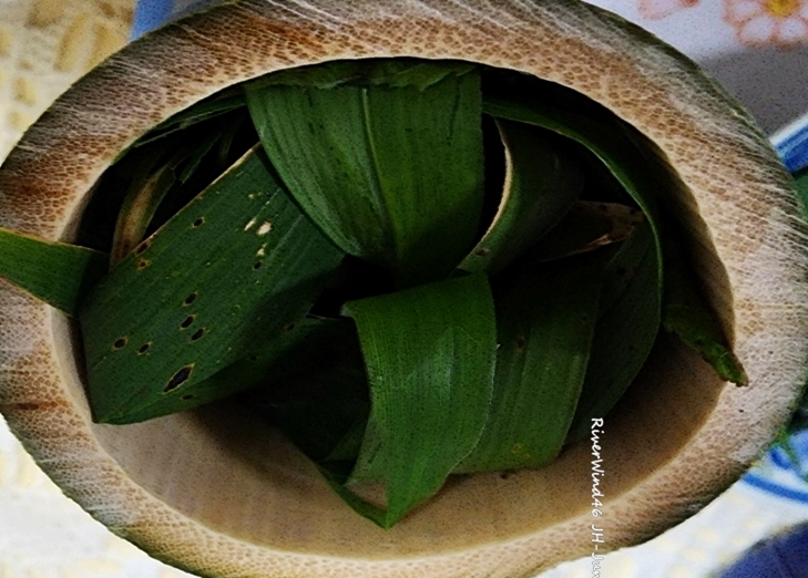 건강밥 대통밥 레시피 재료 투입