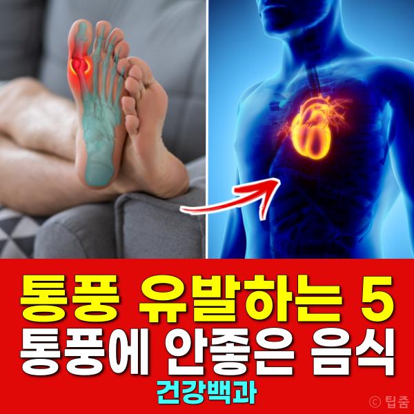 통풍 안좋은 음식
