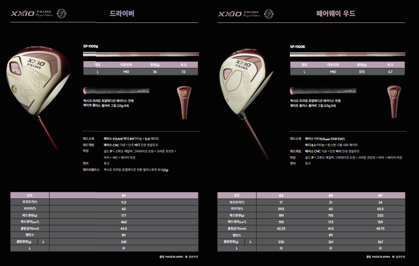 젝시오 프라임 로얄 에디션