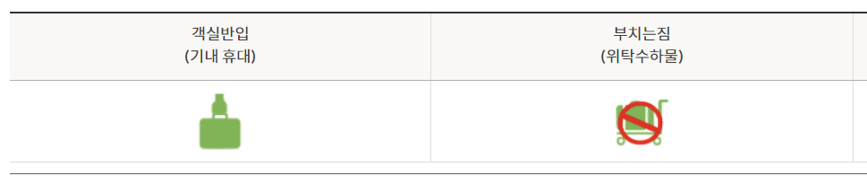 출처: 인천국제공항, 보조배터리 기내 반입
