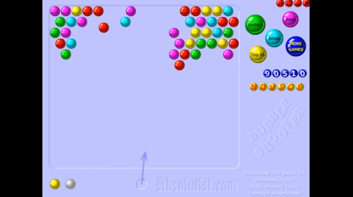 버블슈터 게임하기