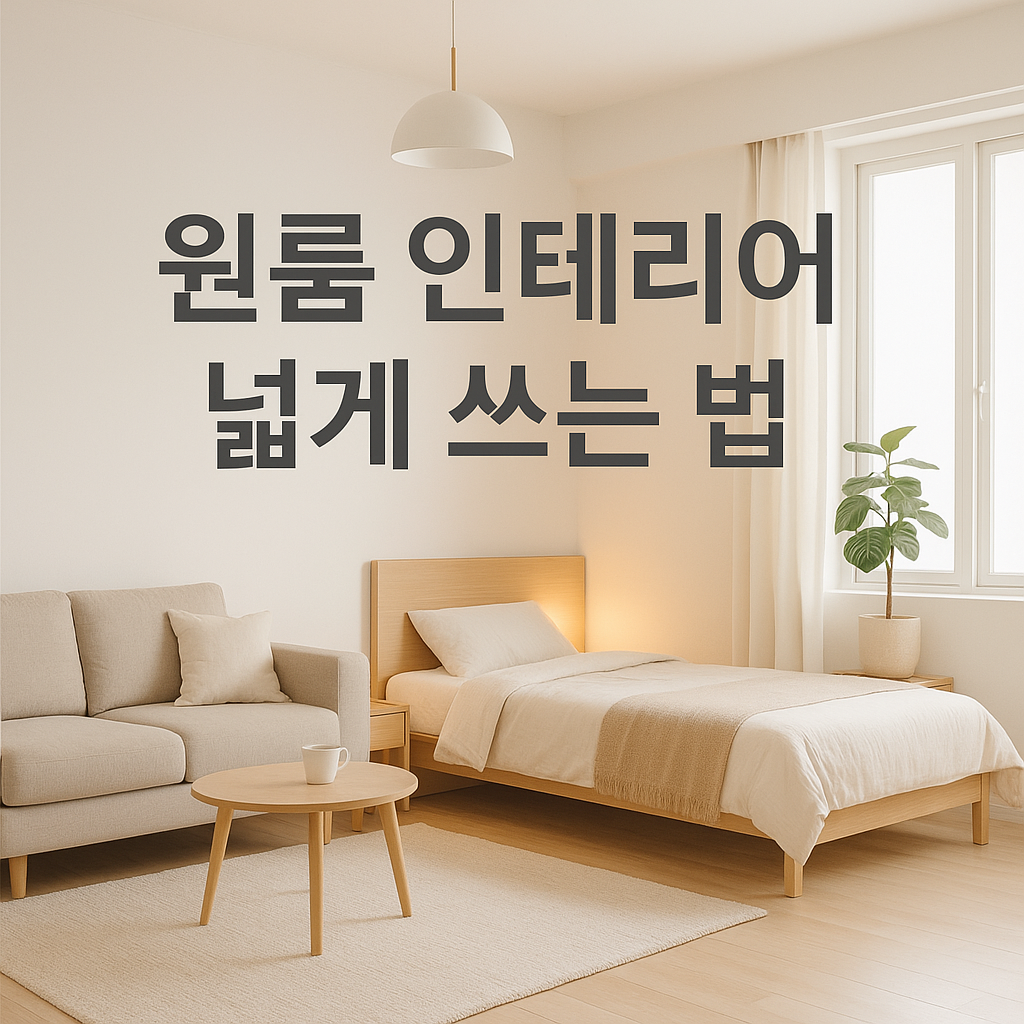 공간을 넓게 쓰는 실전 노하우